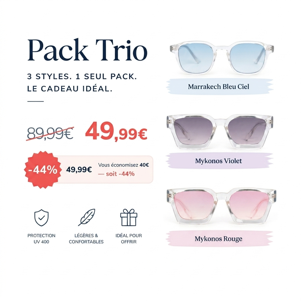 Pack Fête Des Père TRIO